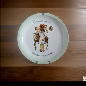 Holly Hobbie Collector's Edition Plate